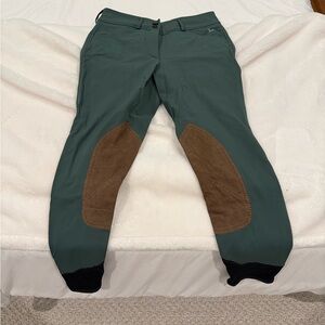 RJ Classics Ladies’ Anna Mid-Rise Front-Zip Breech Cilantro